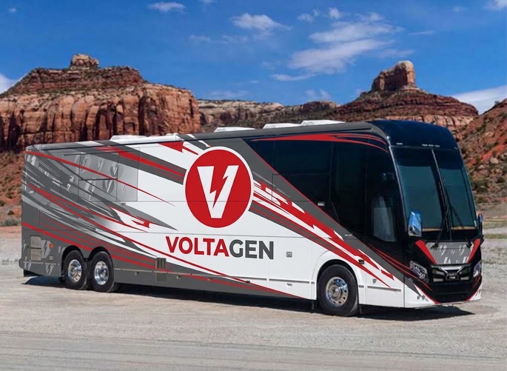 Coach serviced by a Voltagen partner shop